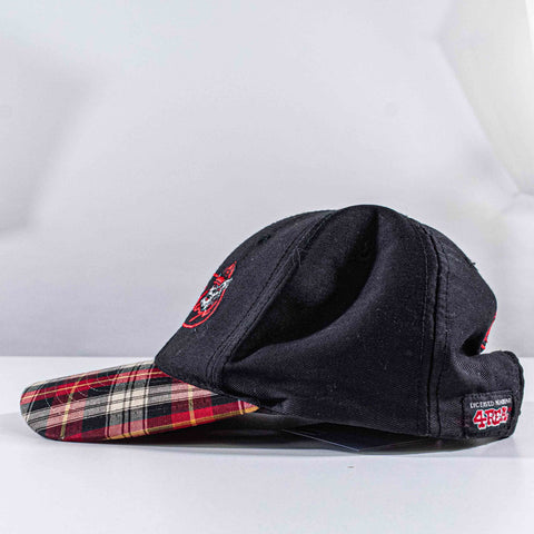 Georgia Bulldogs Script Plaid Snapback Hat 4Real