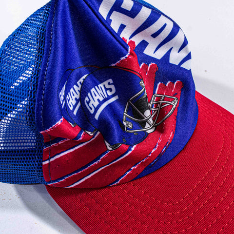 New York Giants New Era Splash Mesh Trucker Snapback Hat