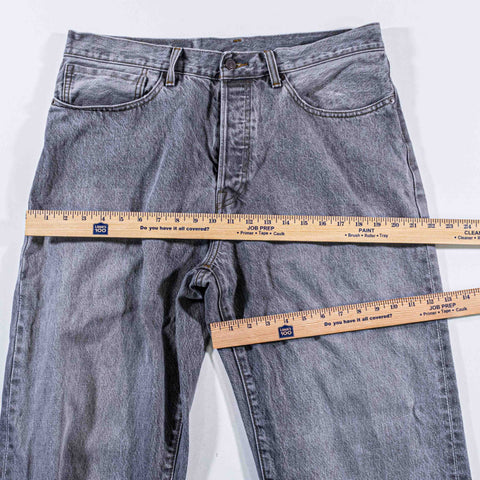 Levis x BEAMS Super Wide V2 Selvedge 501 Denim Jeans Button Fly