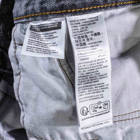 Levis x BEAMS Super Wide V2 Selvedge 501 Denim Jeans Button Fly