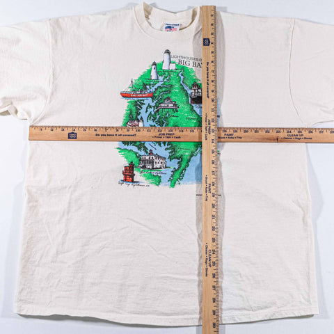 Lighthouses of The Big Bays T-Shirt