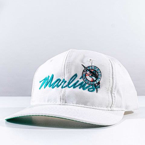 Florida Marlins The Game Script Snapback Hat