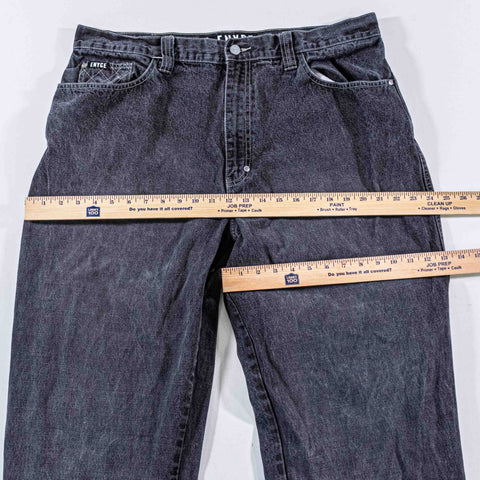 ENYCE Baggy Embroidered Jeans Hip Hop Skate