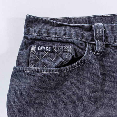ENYCE Baggy Embroidered Jeans Hip Hop Skate