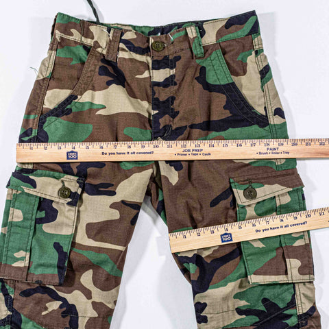 Military Camo Cargo Pants