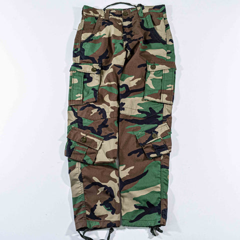 Military Camo Cargo Pants