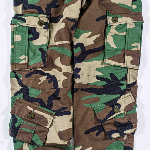 Military Camo Cargo Pants