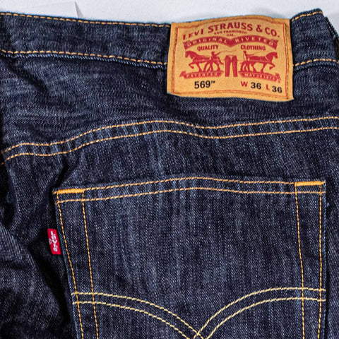 Levi's 569 Jeans Loose Straight Fit Deep Indigo