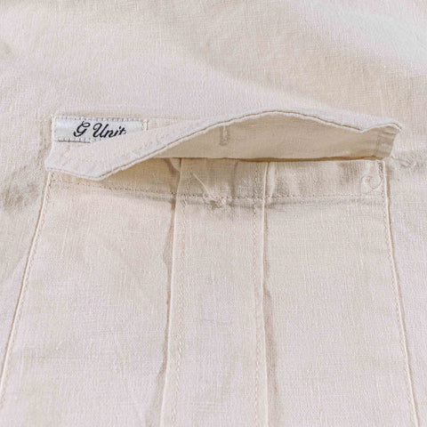 G-Unit Military Linen Blend Short Sleeve Shirt