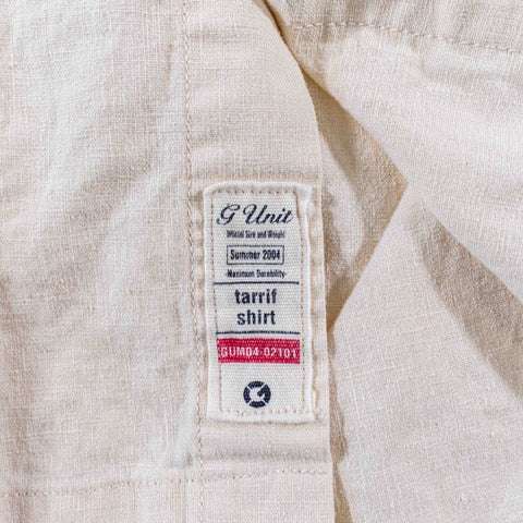 G-Unit Military Linen Blend Short Sleeve Shirt
