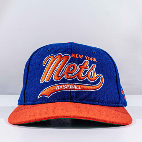 Starter New York Mets Script Wool Snapback Hat