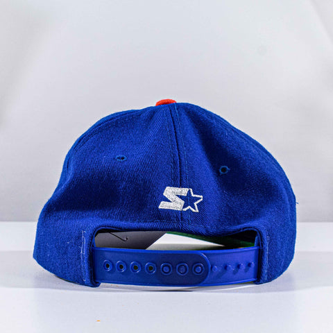 Starter New York Mets Script Wool Snapback Hat