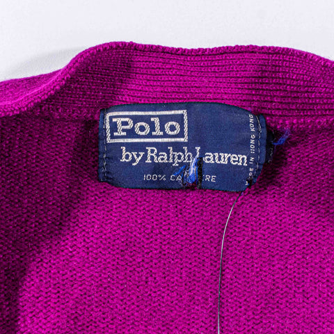 Polo Ralph Lauren Cashmere Knit Cardigan Vest