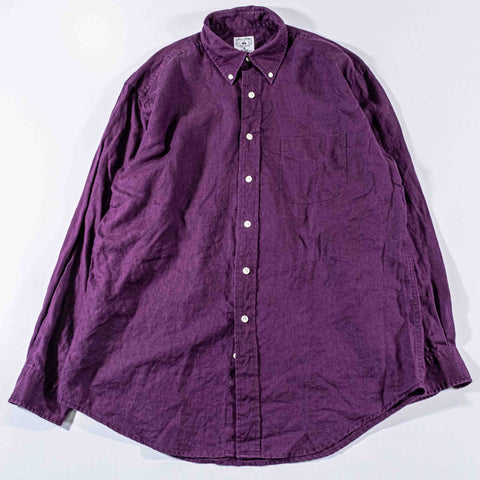 Brooks Brothers All Linen Button Down Shirt