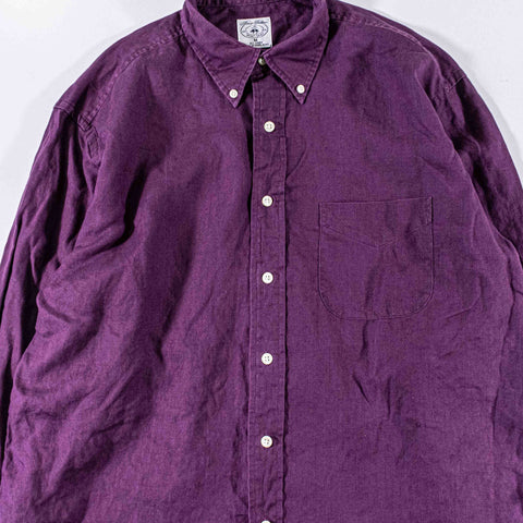 Brooks Brothers All Linen Button Down Shirt