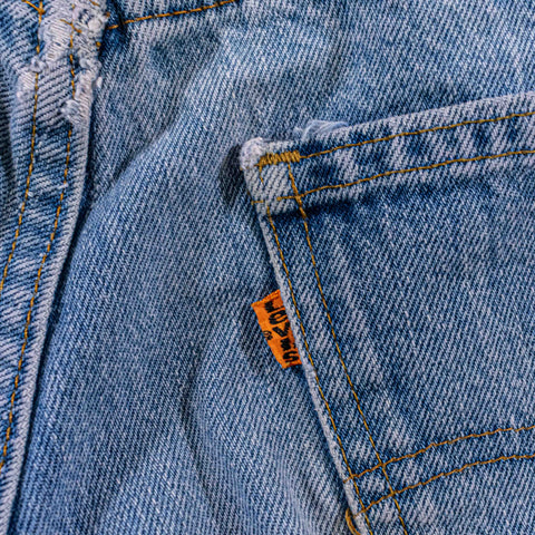Levis Orange Tab Jeans Talon Zipper Made in USA
