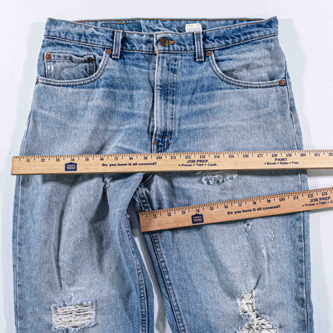 Levi's 550 Relaxed Fit Tapered Leg Jeans Made in USA