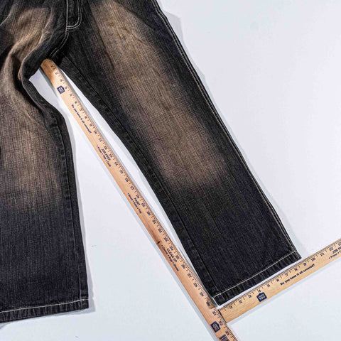 WCKD Denim Wide Leg Baggy Jeans Skater