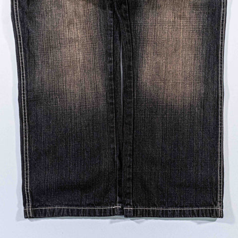 WCKD Denim Wide Leg Baggy Jeans Skater