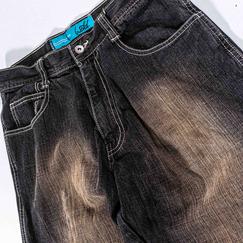 WCKD Denim Wide Leg Baggy Jeans Skater