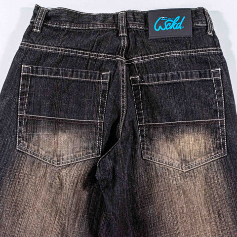 WCKD Denim Wide Leg Baggy Jeans Skater