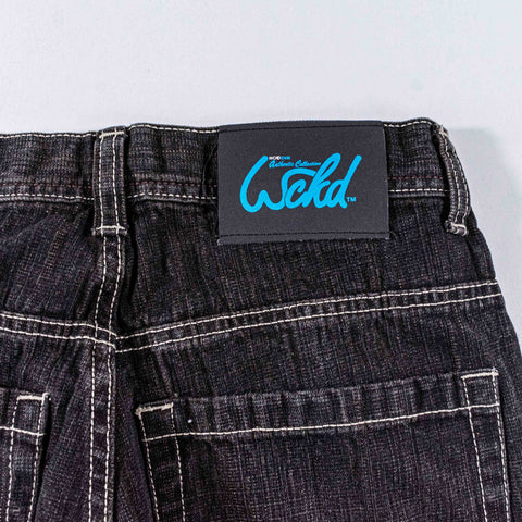 WCKD Denim Wide Leg Baggy Jeans Skater
