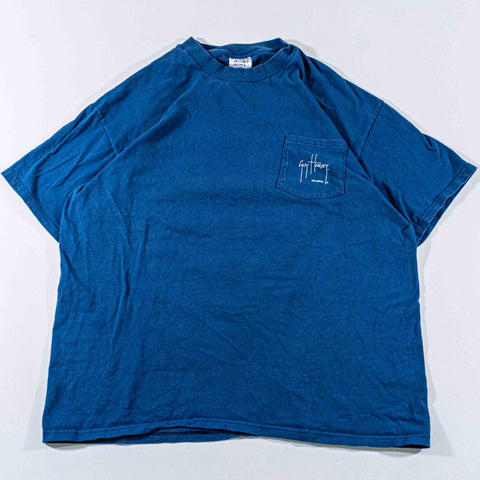 Guy Harvey Marlin Big Print Pocket T-Shirt