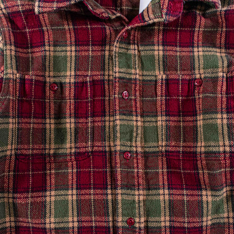 Schott NYC Plaid Flannel Shirt