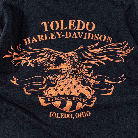 Harley Davidson Motorcycles Skull Tribal T-Shirt