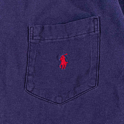 Polo Ralph Lauren Pony Pocket T-Shirt Long Sleeve Sun Faded
