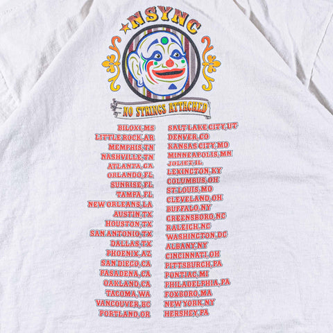 NSYNC No Strings Attached 2000 Tour T-Shirt