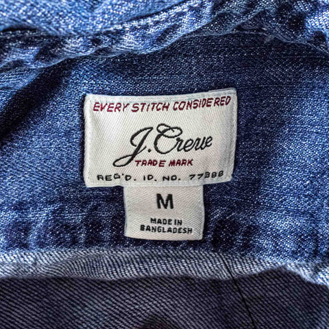 J Crew Denim Work Shirt