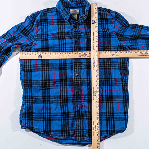 L.L.Bean Scotch Plaid Flannel Shirt