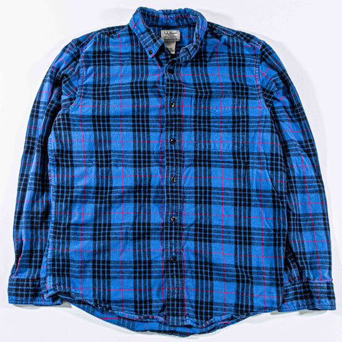 L.L.Bean Scotch Plaid Flannel Shirt