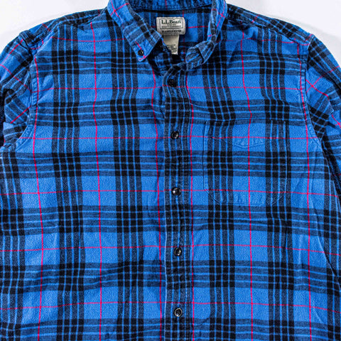 L.L.Bean Scotch Plaid Flannel Shirt