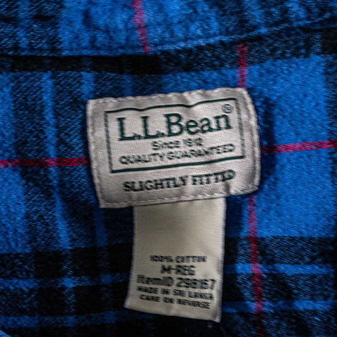 L.L.Bean Scotch Plaid Flannel Shirt