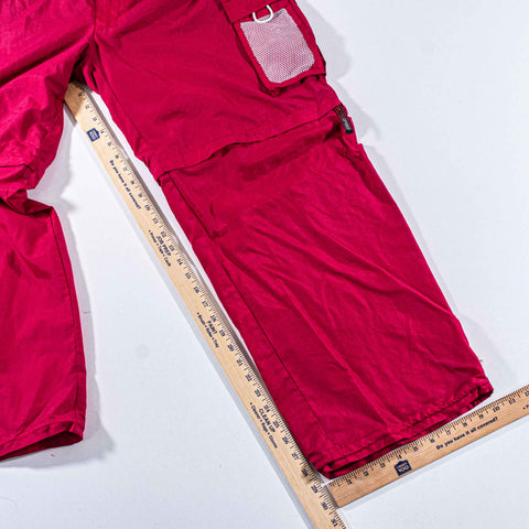 Cargo Parachute Zip Off Baggy Pants