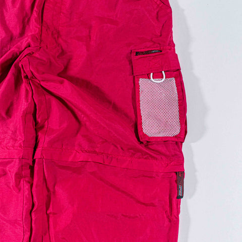 Cargo Parachute Zip Off Baggy Pants