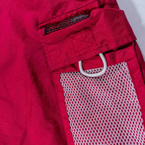 Cargo Parachute Zip Off Baggy Pants