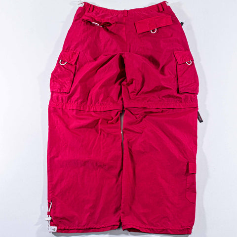 Cargo Parachute Zip Off Baggy Pants