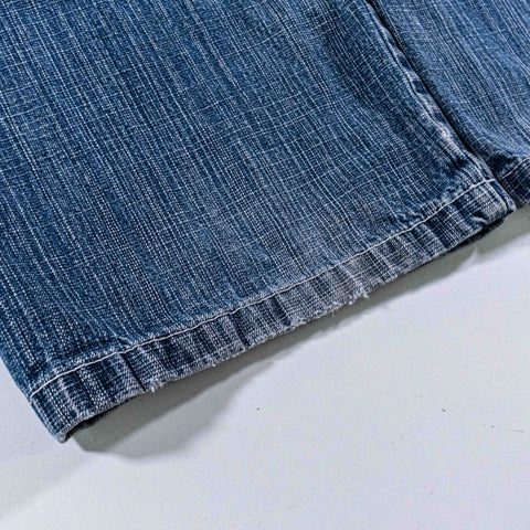 SouthPole Red Tab Baggy Wide Leg Jeans