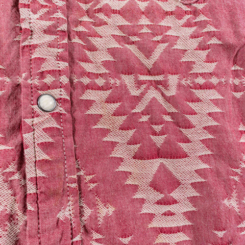 Denim & Supply Ralph Lauren Aztec Pearl Snap Western Shirt