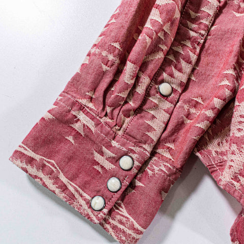 Denim & Supply Ralph Lauren Aztec Pearl Snap Western Shirt
