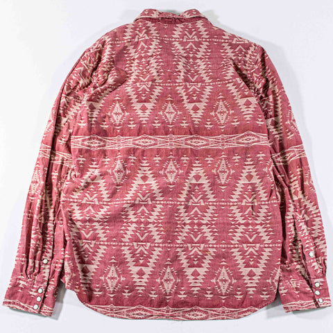 Denim & Supply Ralph Lauren Aztec Pearl Snap Western Shirt