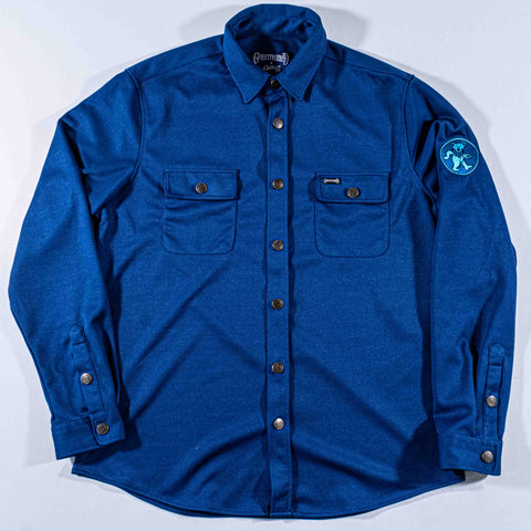 Grateful Dead Section 119 Dancing Bear Button Shirt