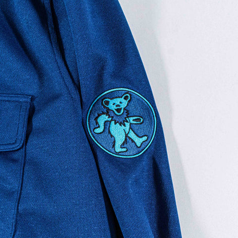 Grateful Dead Section 119 Dancing Bear Button Shirt