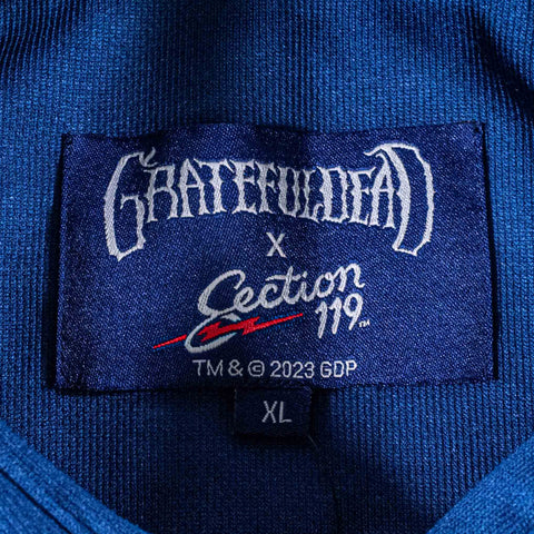 Grateful Dead Section 119 Dancing Bear Button Shirt