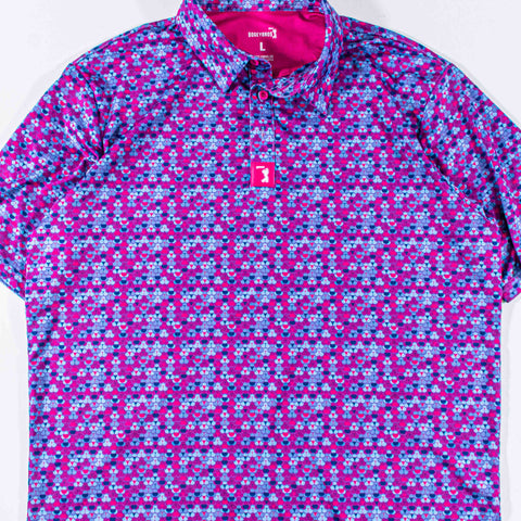 Bogey Bros Whale Tail Golf Polo Shirt