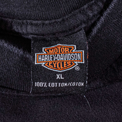 Harley Davidson Motorcycles Eagle Flag T-Shirt Las Vegas