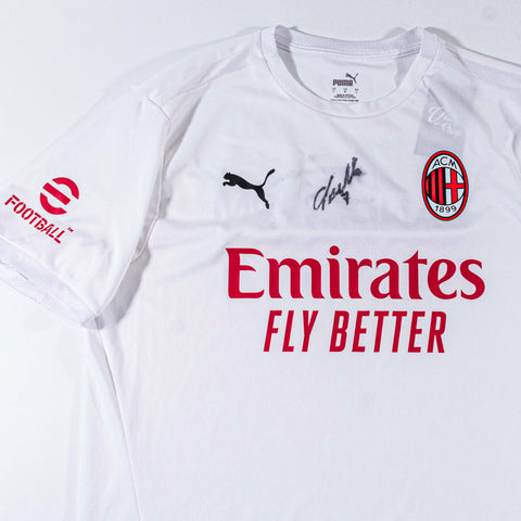 AC Milan Alvaro Morata 7 Signed Training Jersey
